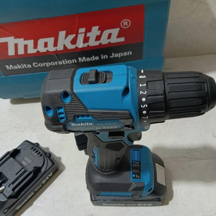 Бесшеточный шуруповерт Makita 24 volt