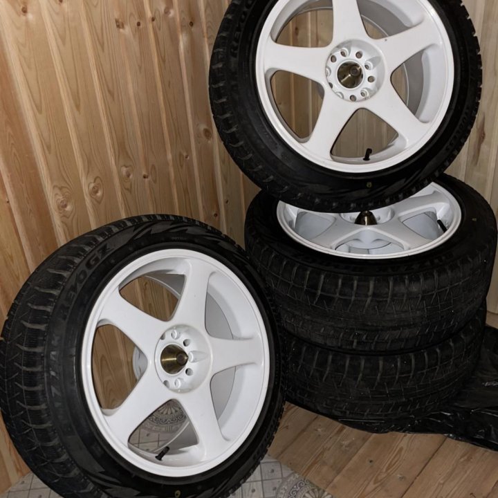 Диски Work RS-Z Резина Bridgestone 245/45/17