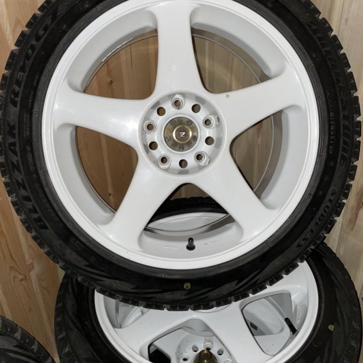 Диски Work RS-Z Резина Bridgestone 245/45/17