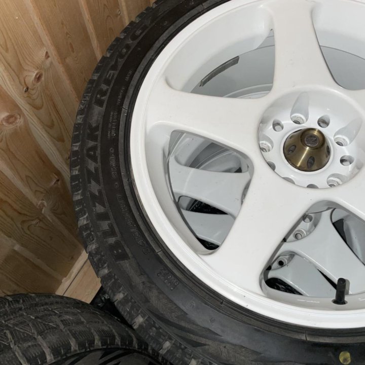 Диски Work RS-Z Резина Bridgestone 245/45/17