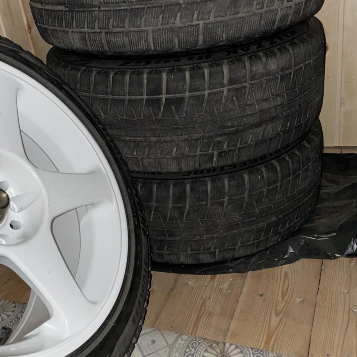 Диски Work RS-Z Резина Bridgestone 245/45/17