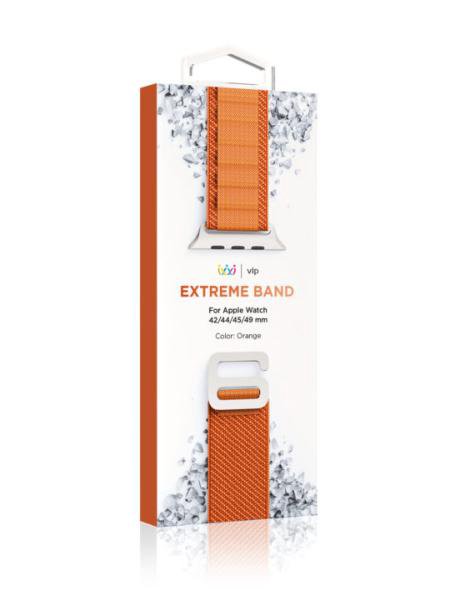 Ремешок VLP Extreme Band для Apple Watch 42/44/45/49mm Orange