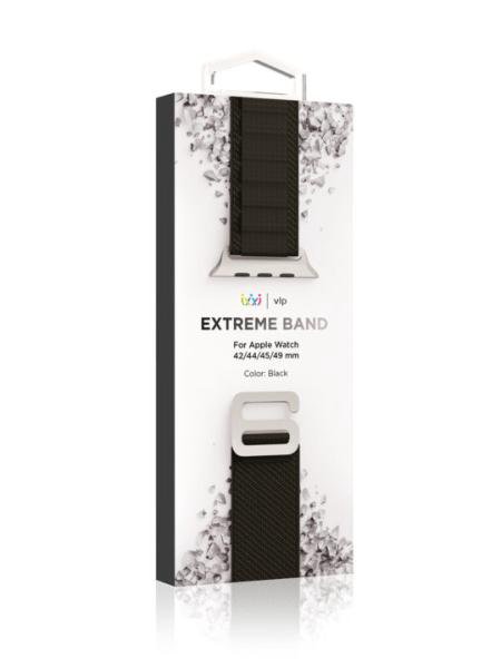 Ремешок VLP Extreme Band для Apple Watch 42/44/45/49mm Черный