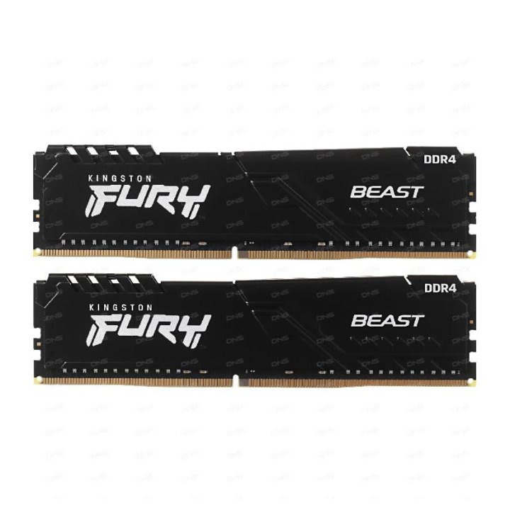 Оперативная память Kingston fury Beast Black ddr 4