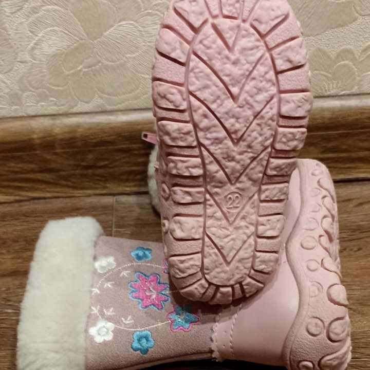 Сапоги, ботинки зимние 22 размер