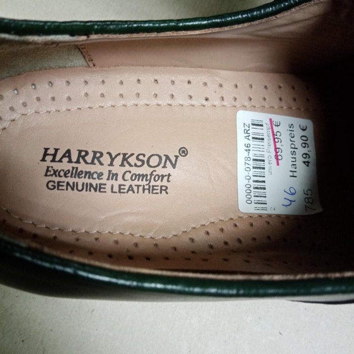 Туфли нат кожа HARRYKSON 46 Р.