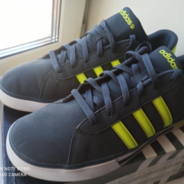 Adidas neo кеды кроссовки оригинал кожа 46,5 разме