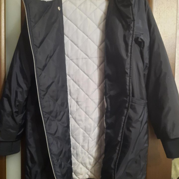 Демисезонная удлиненная куртка Sela 140