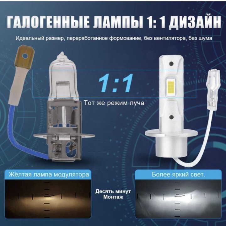 Led-лампы 2шт