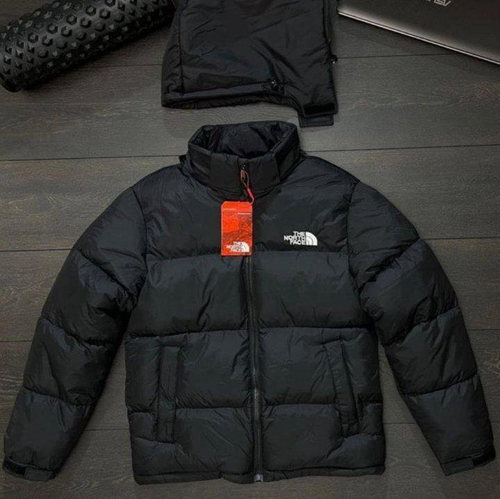 Пуховик The North Face зимний с тёплым капюшоном