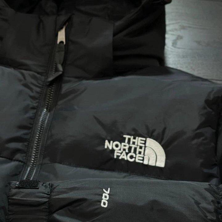 Пуховик The North Face зимний с тёплым капюшоном