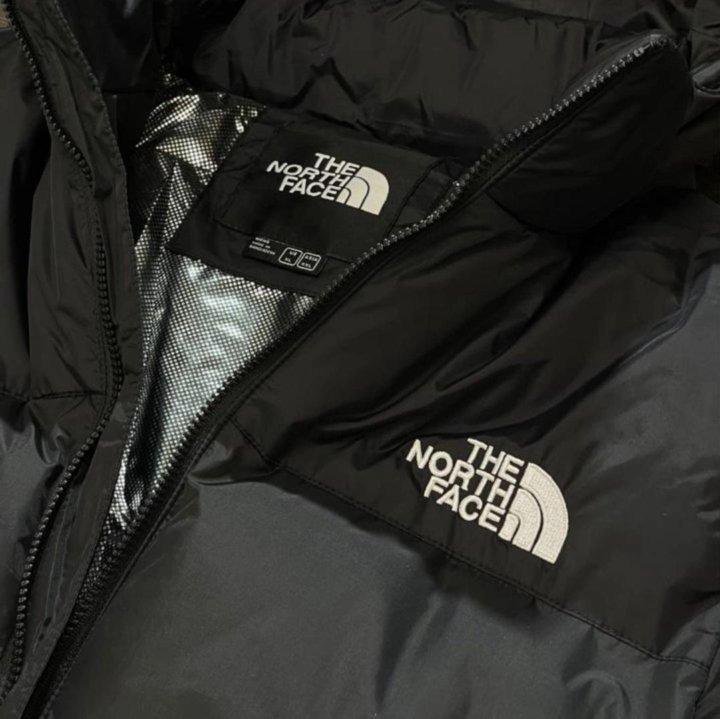 Пуховик The North Face зимний с тёплым капюшоном