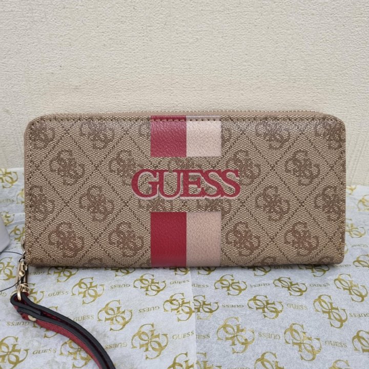 Кошелек Guess новый коричневый