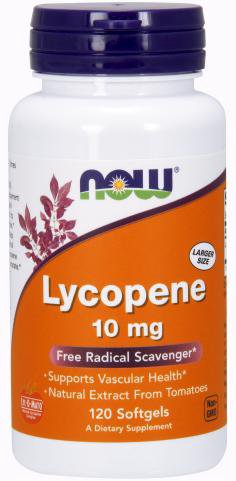 NOW Lycopene 10 мг 60 капсул