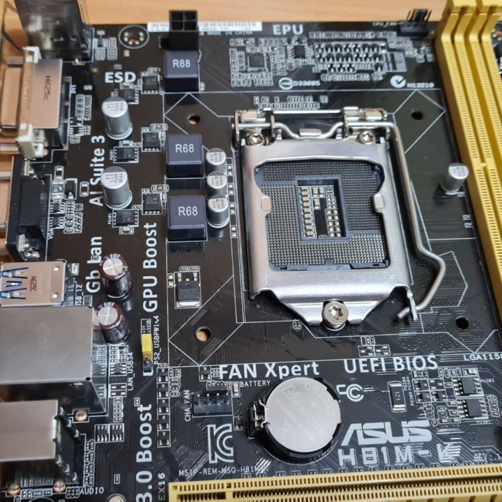 Asus H81M-K socket LGA1150