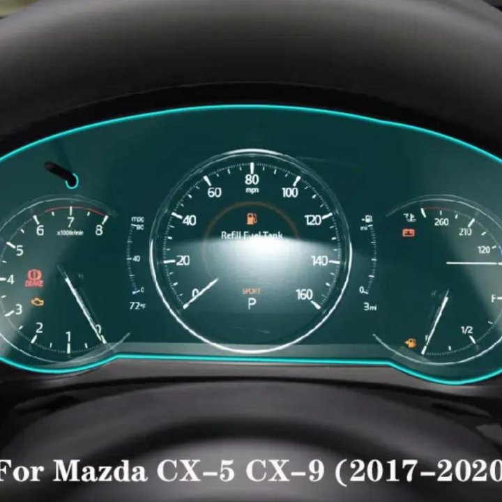 Плёнка на панель приборов Mazda CX-5