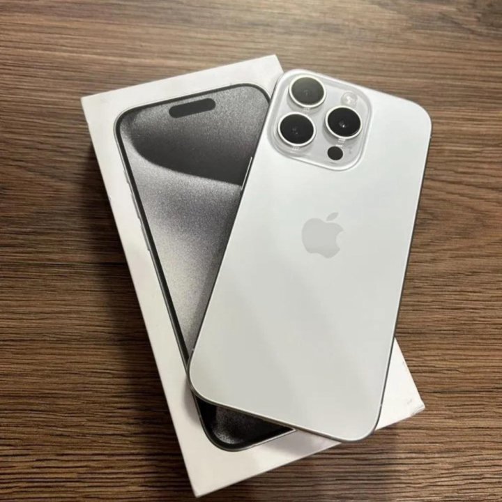 iPhone 15 Pro 512gb White Titanium Новый