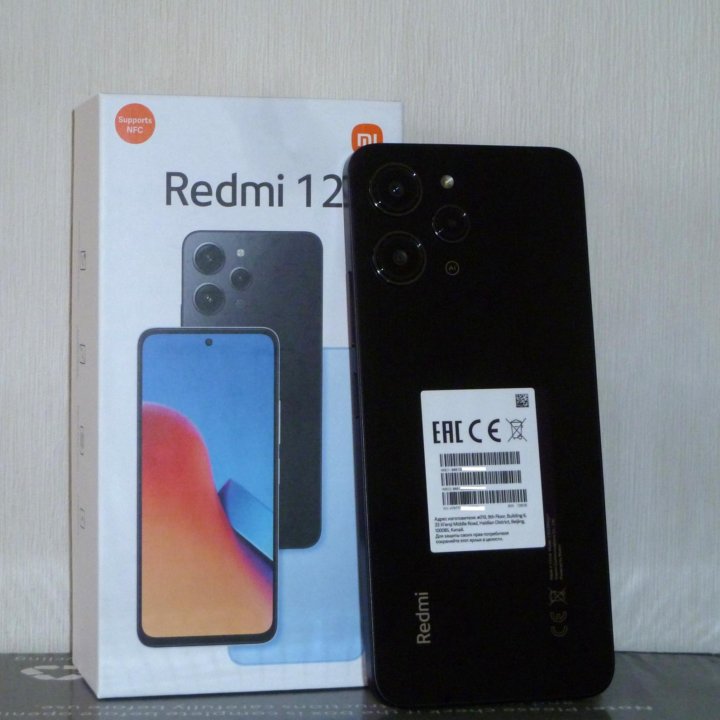 Xiaomi Redmi 12, 4/128 ГБ(Новый)