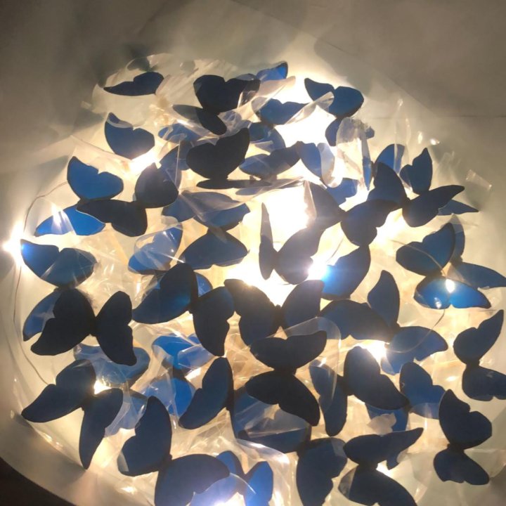 От 1000 рублей Светящийся букет из бабочек