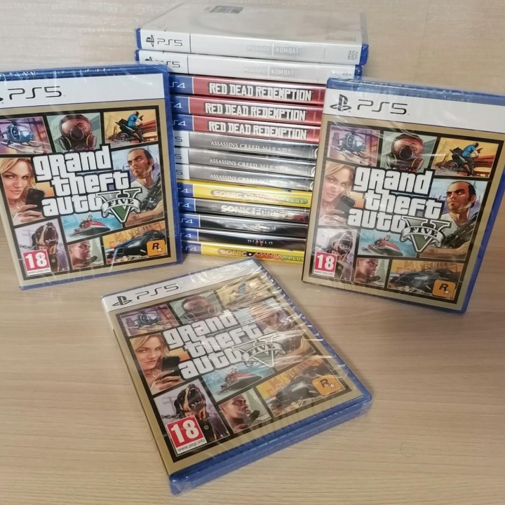 GTA 5 на PS5 Новый