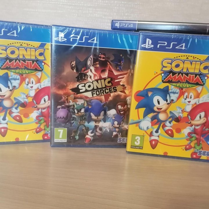 Sonic на PS4 /PS5 Новый