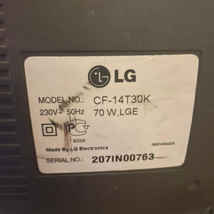 Телевизор LG CF-14T30K