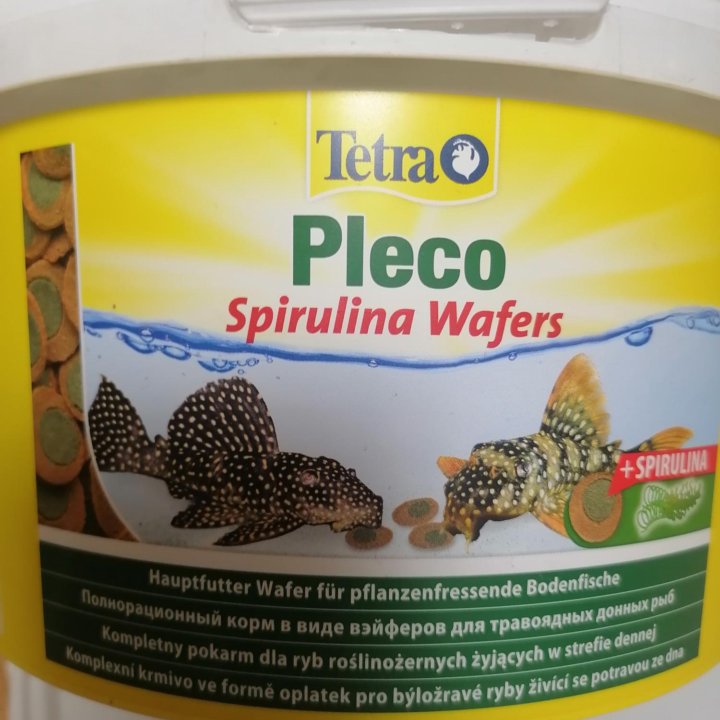 Корм Tetra Pleco spitulina wafers (пластинки)