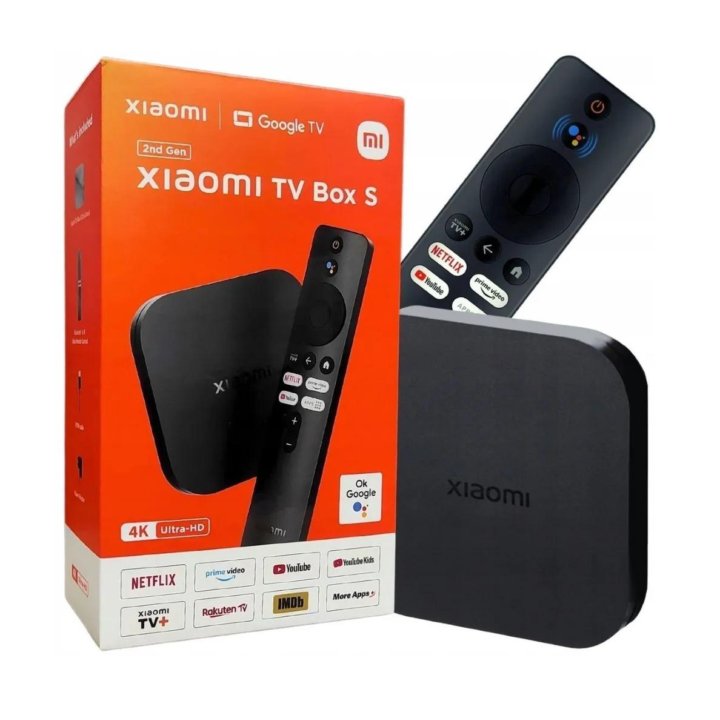 Xiaomi Mi Box S (2nd Gen) 4K (Global/EU) (Новая)