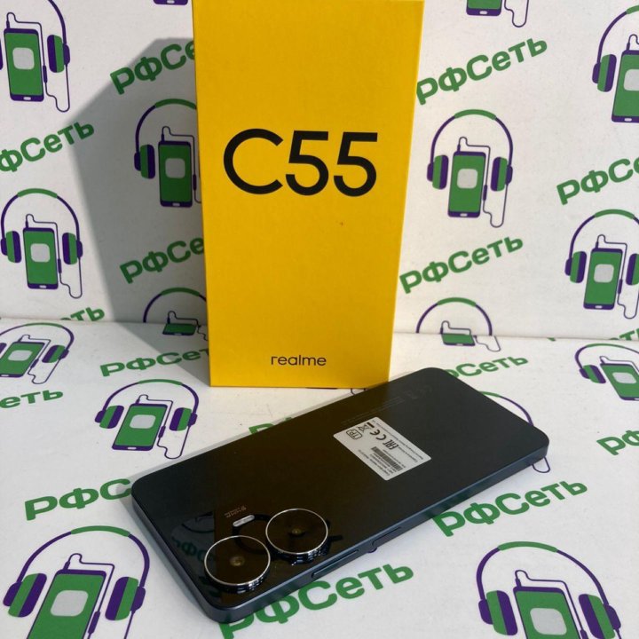 Realme C55 6/128Gb 64Мпикс 5000mAh 6.72