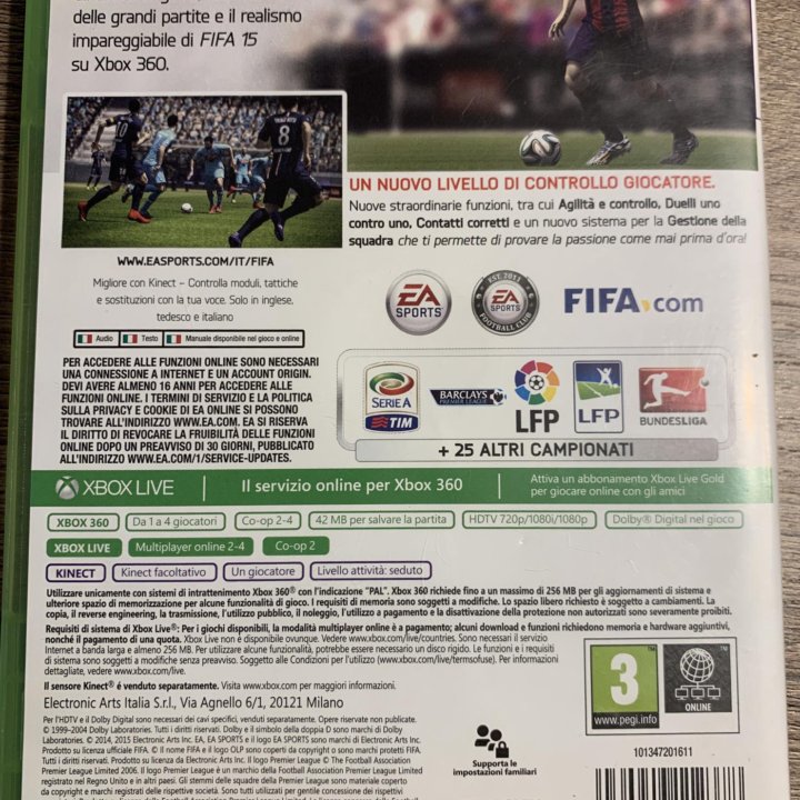 FIFA 15 Xbox 360