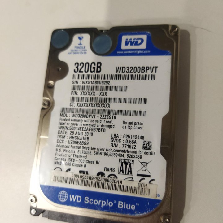 Western Digital 320 gb