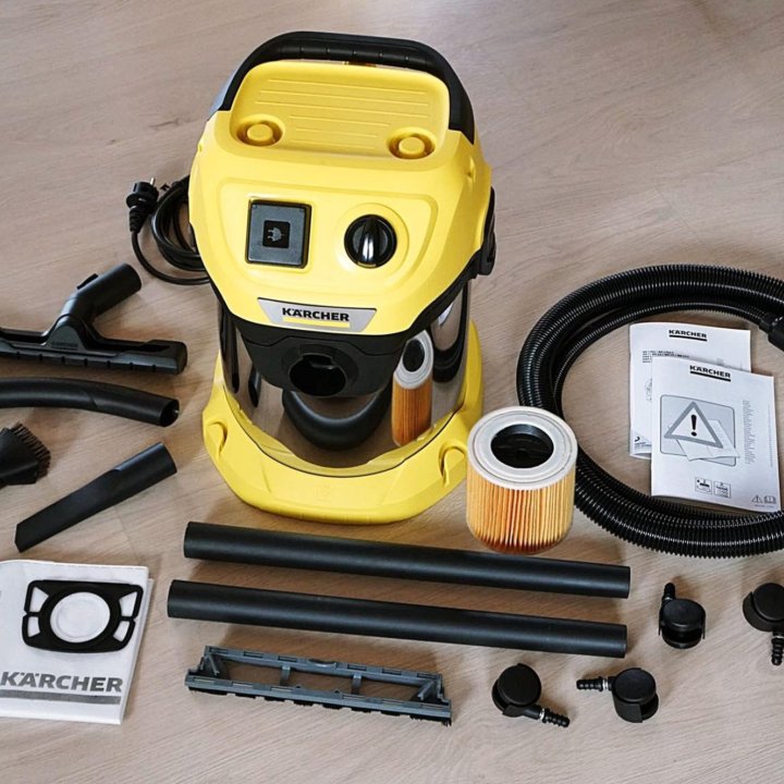 Строительный пылесос Karcher WD 3 P S. Новый.