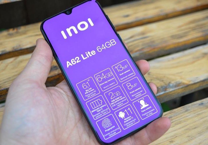 INOI A62 Lite 2/64Gb Blue Новый