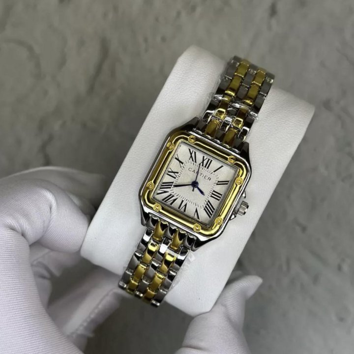 Новые часы Cartier Santos Gablee оригинал