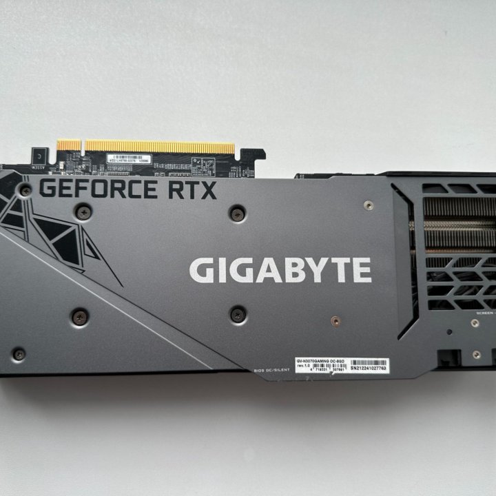 GeForce RTX 3070 Gaming OC (rev. 1.0) 8GB