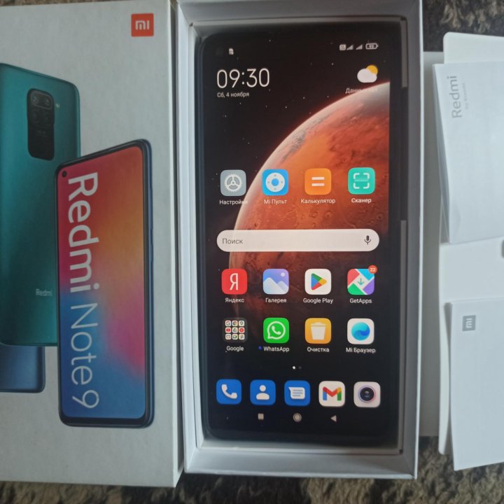 xiaomi redmi note 9 128gb