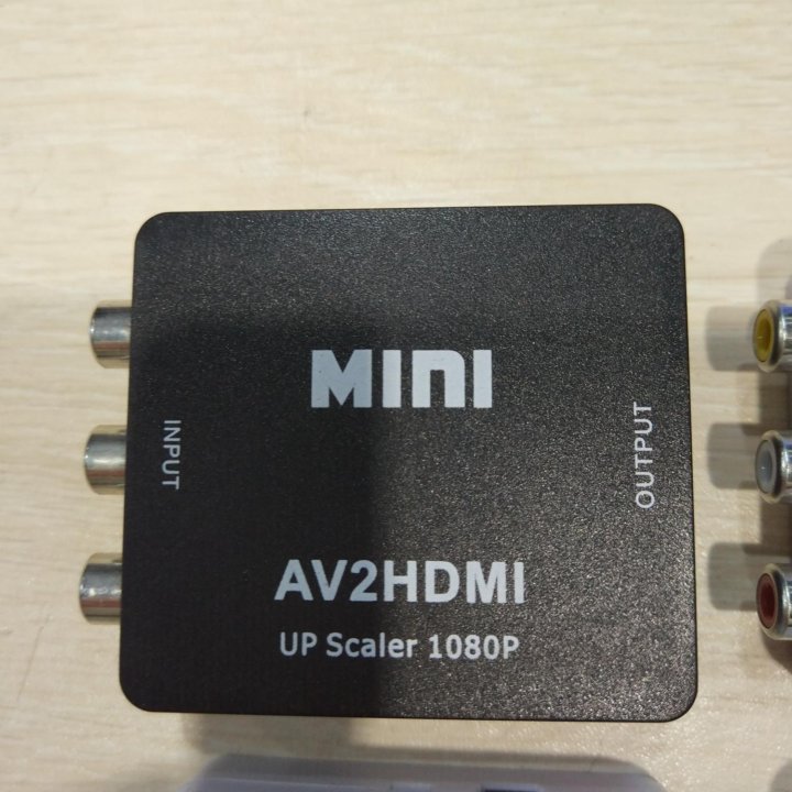 Hdmi vga av rca переходник