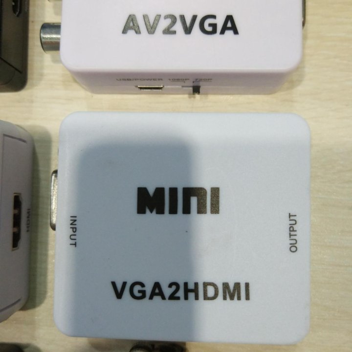 Hdmi vga av rca переходник