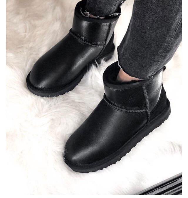 Угги ugg Classic Mini Metallic Black (37 )