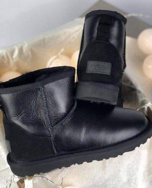 Угги ugg Classic Mini Metallic Black (37 )