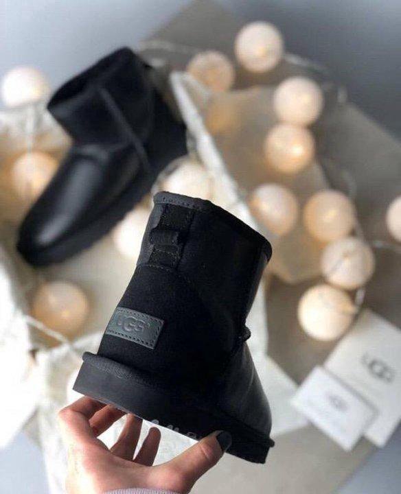 Угги ugg Classic Mini Metallic Black (37 )