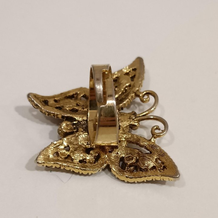 Кольцо бабочка