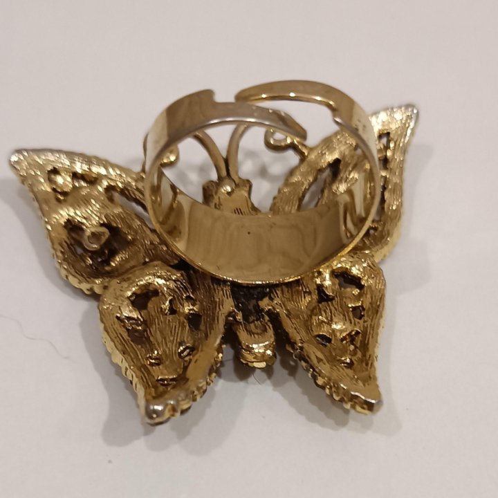 Кольцо бабочка