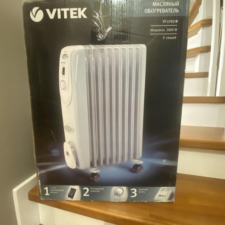 Масляный обогреватель Vitek