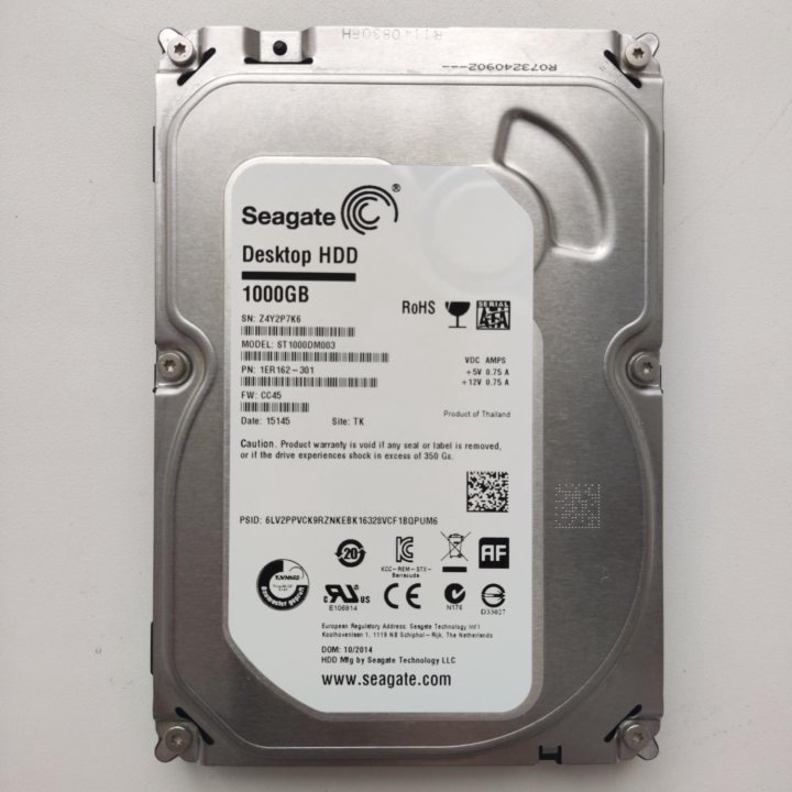 Жесткий диск (HDD) 1 Тб (1 Tb) Seagate ST1000DM003