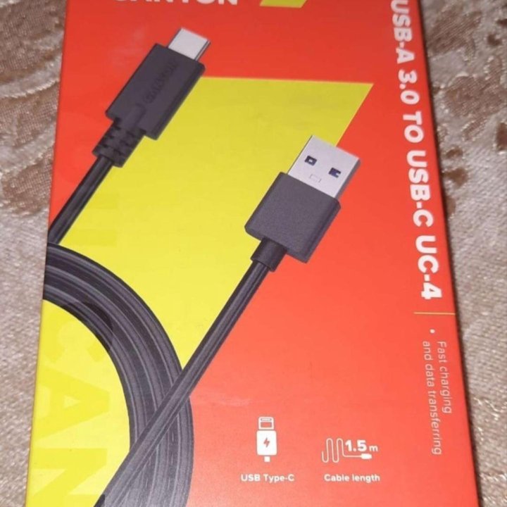 Кабель для сотового телефона (USB-Type C)