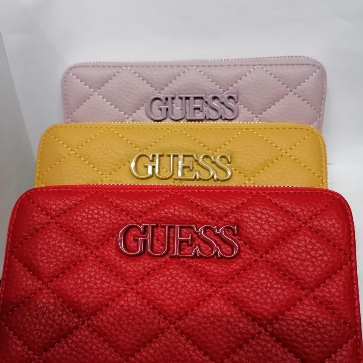 Женский кошелёк Guess новый на молнии