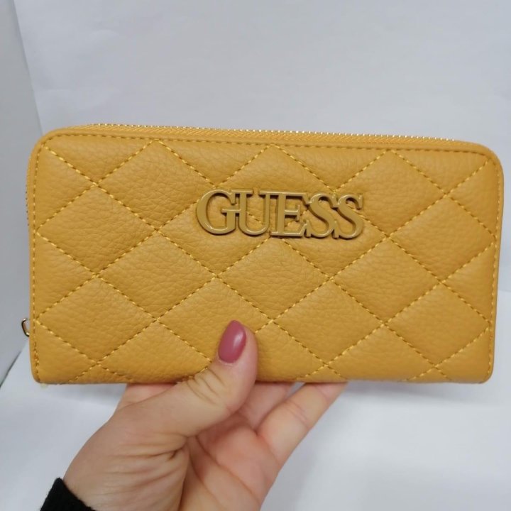 Женский кошелёк Guess новый на молнии