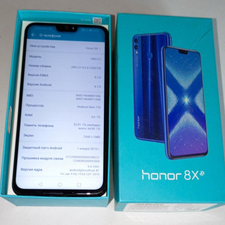 Телефон HONOR 8x