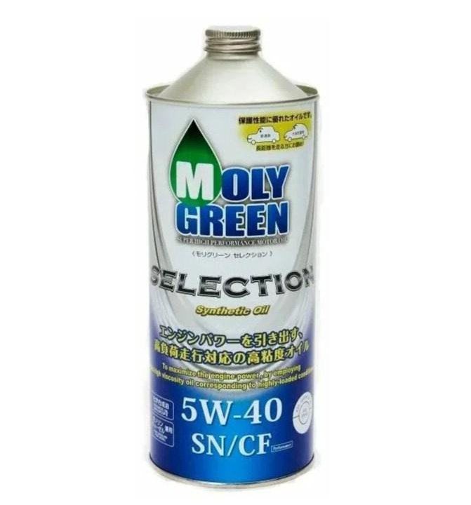 Масло моторное Moly Green Selection 5w40 синтетика 1 литр